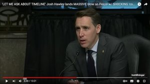 Josh Hawley lands MASSIVE blow on Pelosi w/ SH0CKING