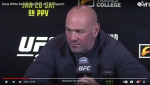 UFC-Boss utnyttjar sin yttrandefrihet